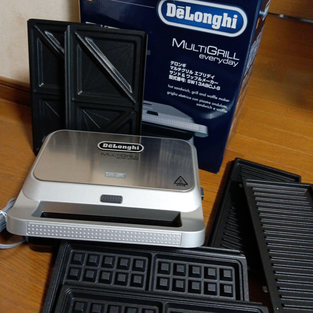 デロンギ　 マルチグリル エブリデイ サンド&ワッフルメーカー