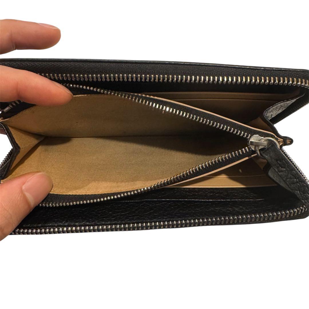 Maison Margiela マルジェラ 本革 長財布 ラウンドファスナー