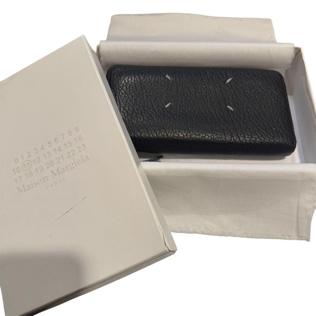 Maison Margiela マルジェラ 本革 長財布 ラウンドファスナー
