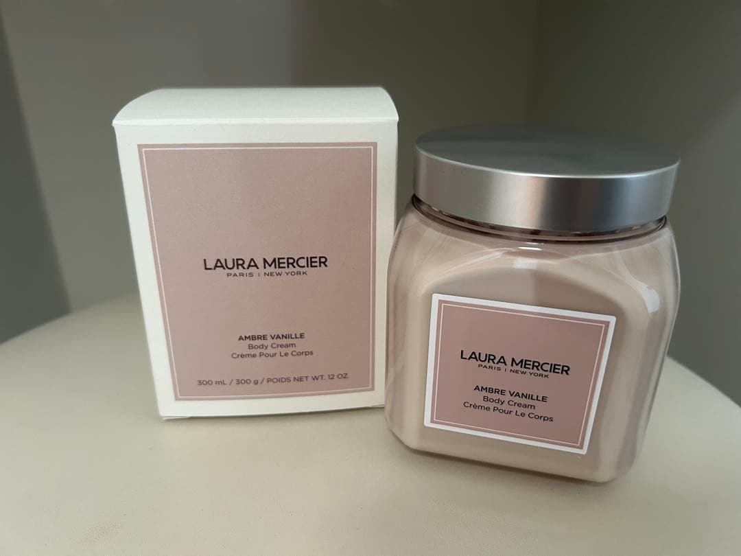 【人類モテ】LAURA MERCIER AMBRE VANILLEボディクリーム