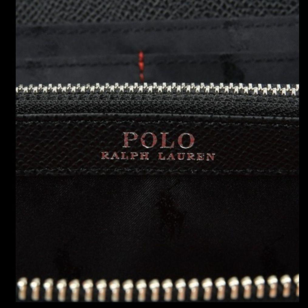 ポロ ラルフ ローレン ニュー コントラストポニー ラウンド長財布