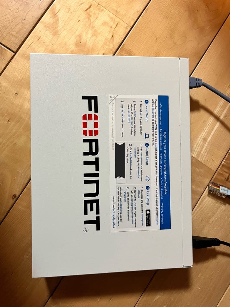 ルーター・ネットワーク機器 FortiGate 60F Fortinet UTM