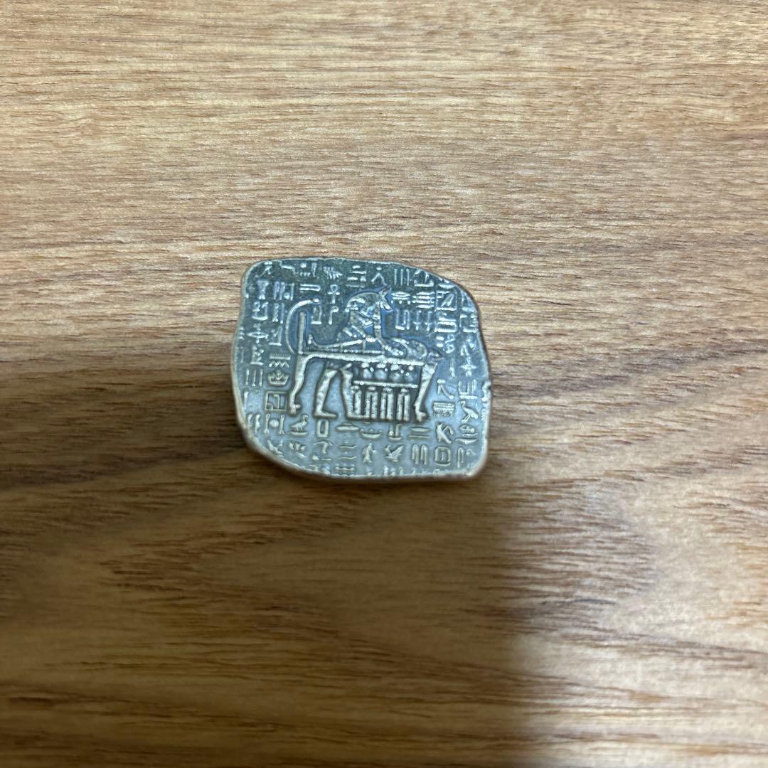 難あり　純銀　エジプト神　アヌビス