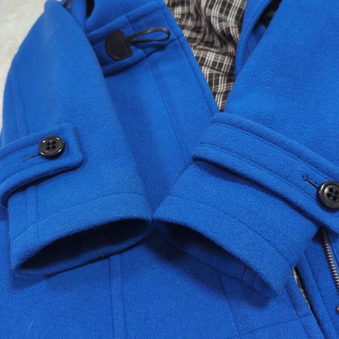 美品　BURBERRY BLUE LABEL ダッフルコート　ノバチェック　 М