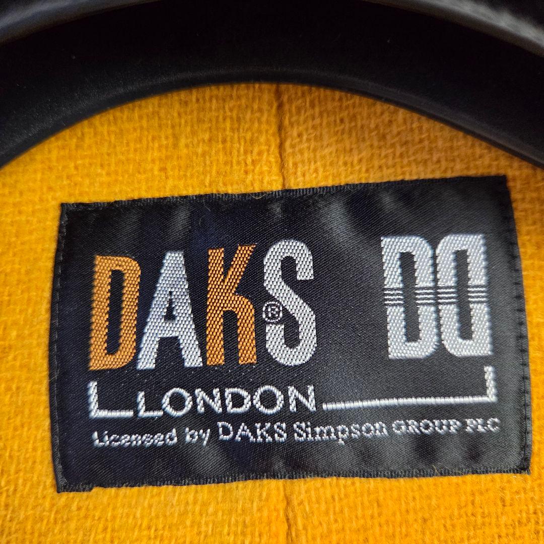 美品 ヴィンテージ DAKS ムーアブルック ダッフルコート ヘリンボーン M