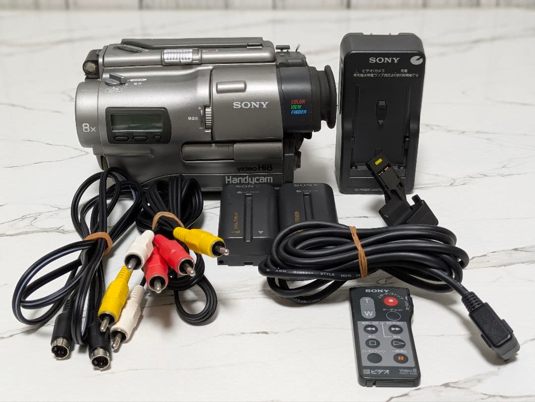 SONY　CCD-TR1　Hi8　8mm対応