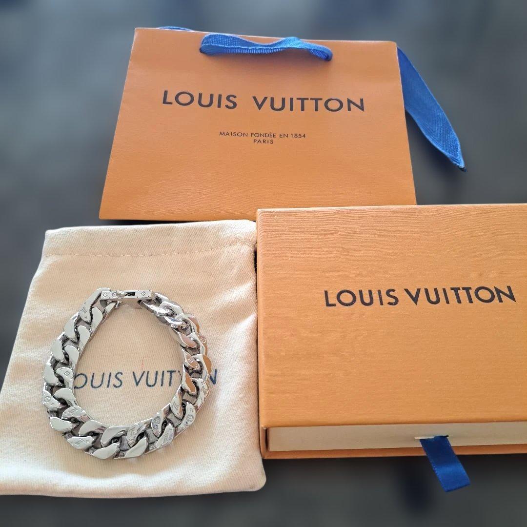 LOUIS VUITTON メタルチェーンブレスレット