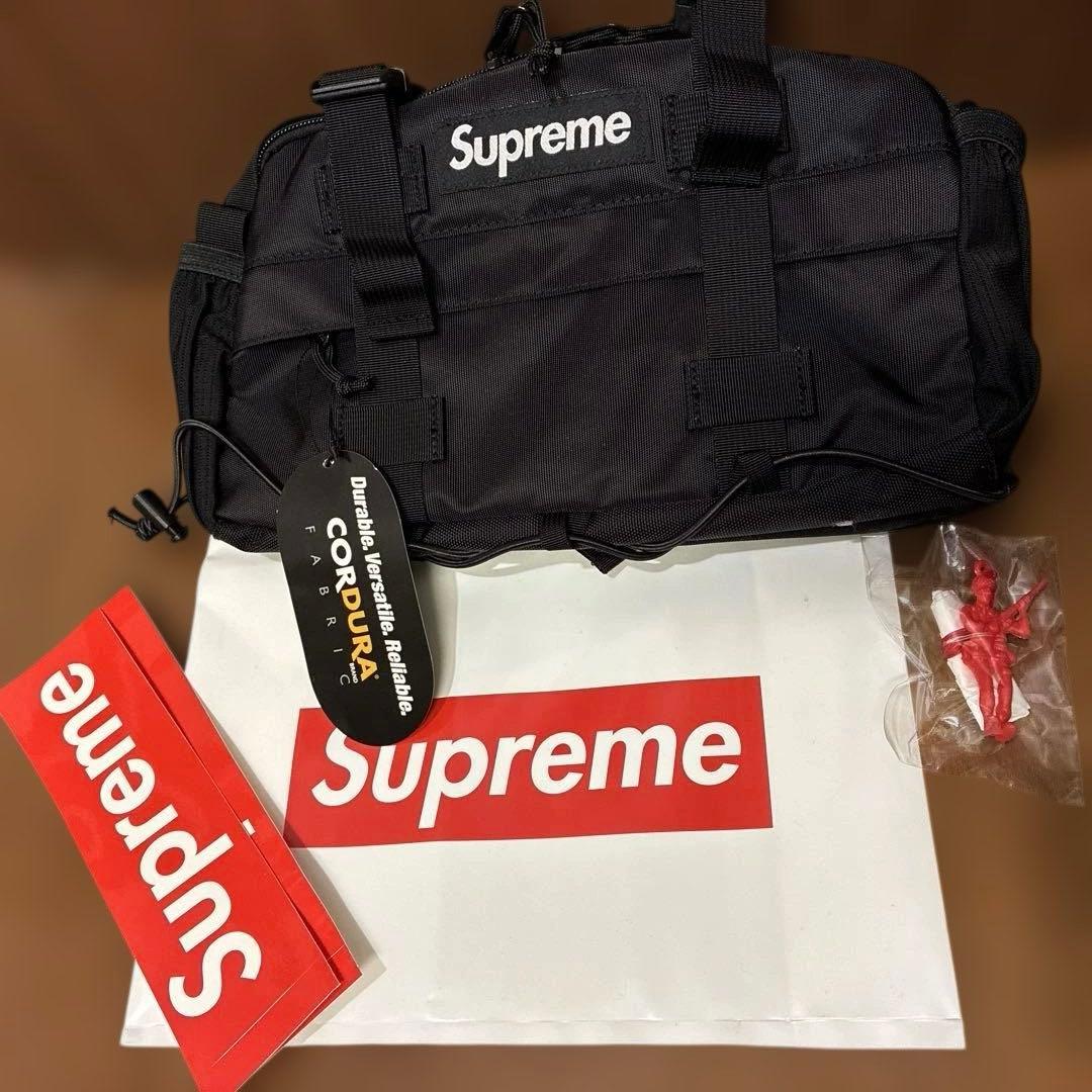 supreme Waist Bag ブラック