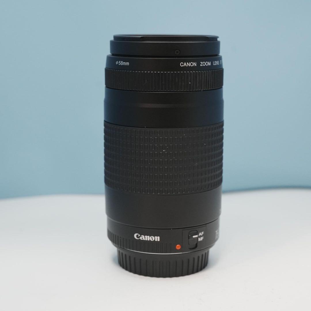 Canon純正 75-300mm 望遠レンズ 美品 a4707