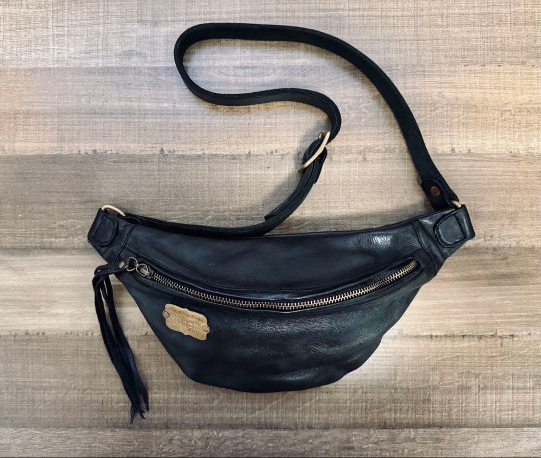 Schott ボディバッグ Rancher 黒