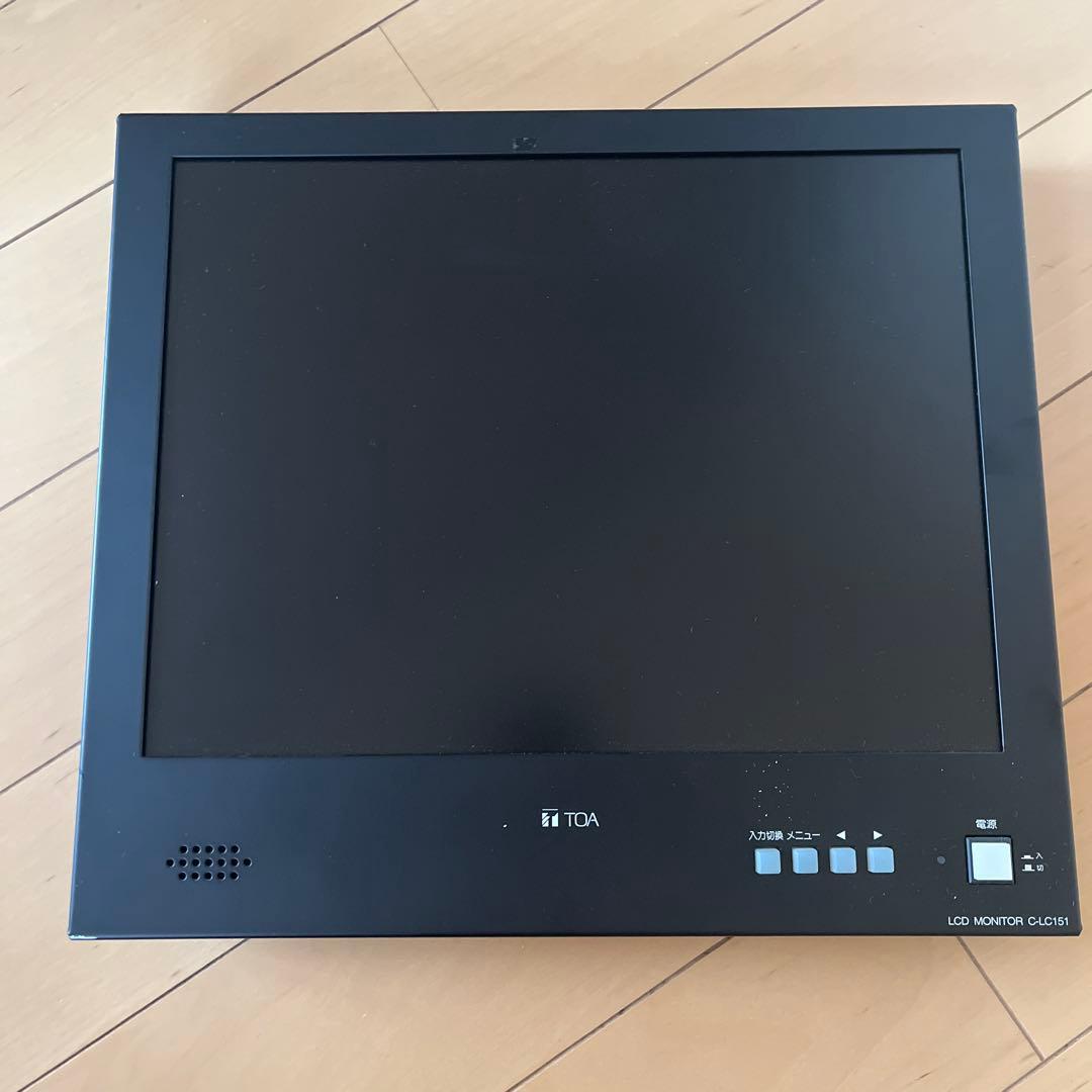 【中古品】TOA LCDモニター LC151 12V