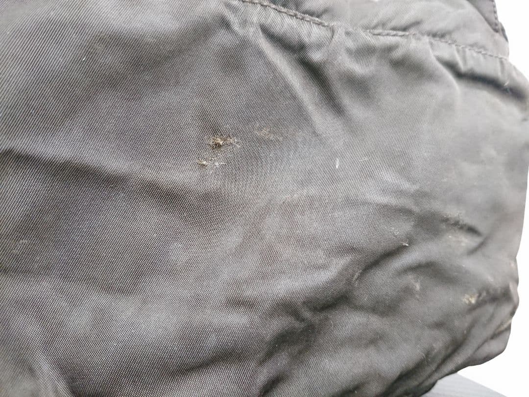 B プラダ PRADA ナイロン メッセンジャーバッグ カーキ ダークブラウン