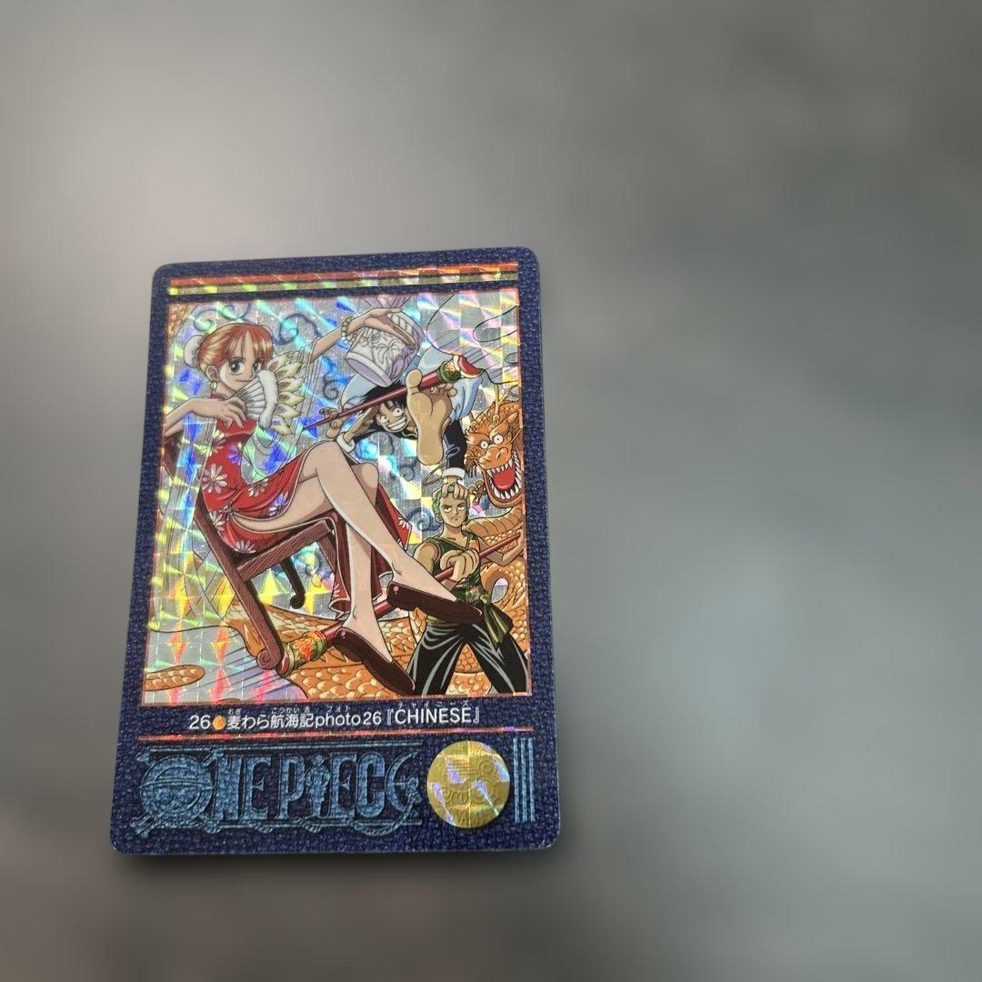 ワンピース　カード　ビジュアルアドベンチャー　ナミ　26 チャイニーズ