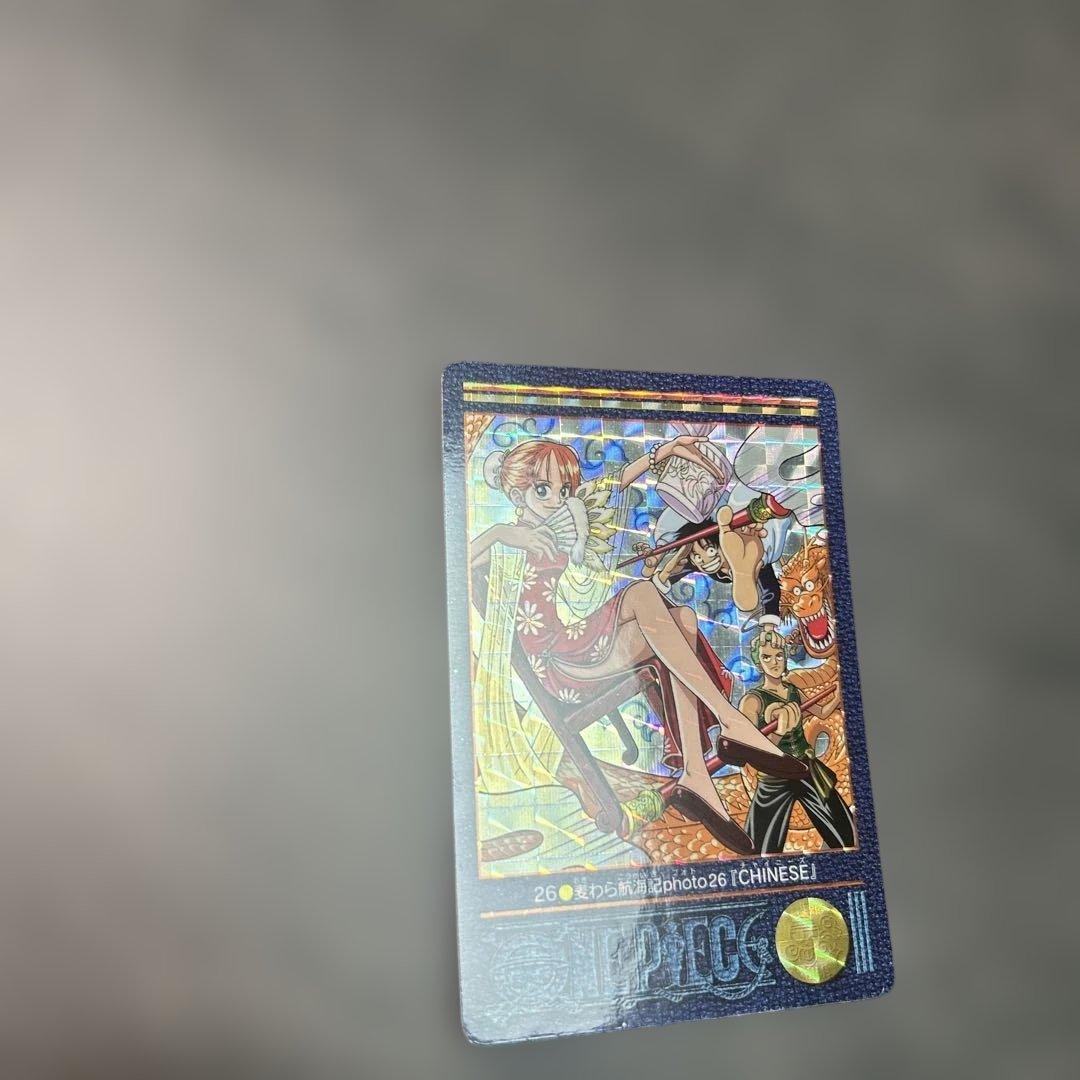 ワンピース　カード　ビジュアルアドベンチャー　ナミ　26 チャイニーズ