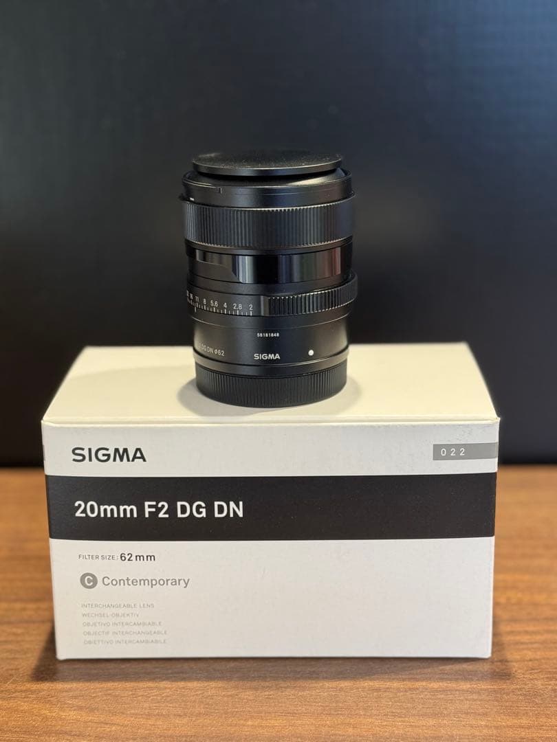 SIGMA (シグマ) 20mm F2 DG DN (ライカSL/TL用)