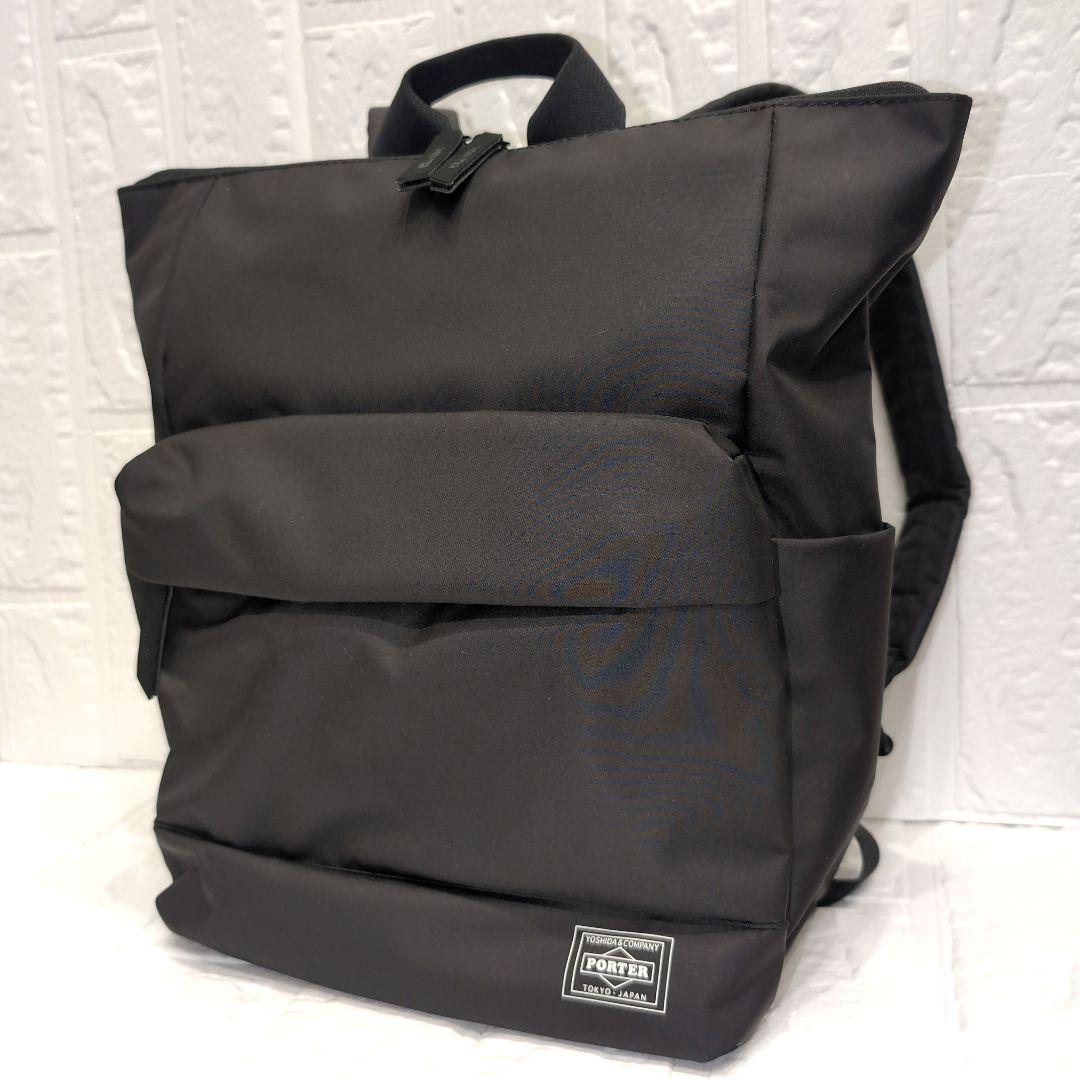 ✨美品 PORTER ポーター ムース 2WAYデイパック(S) ブラック