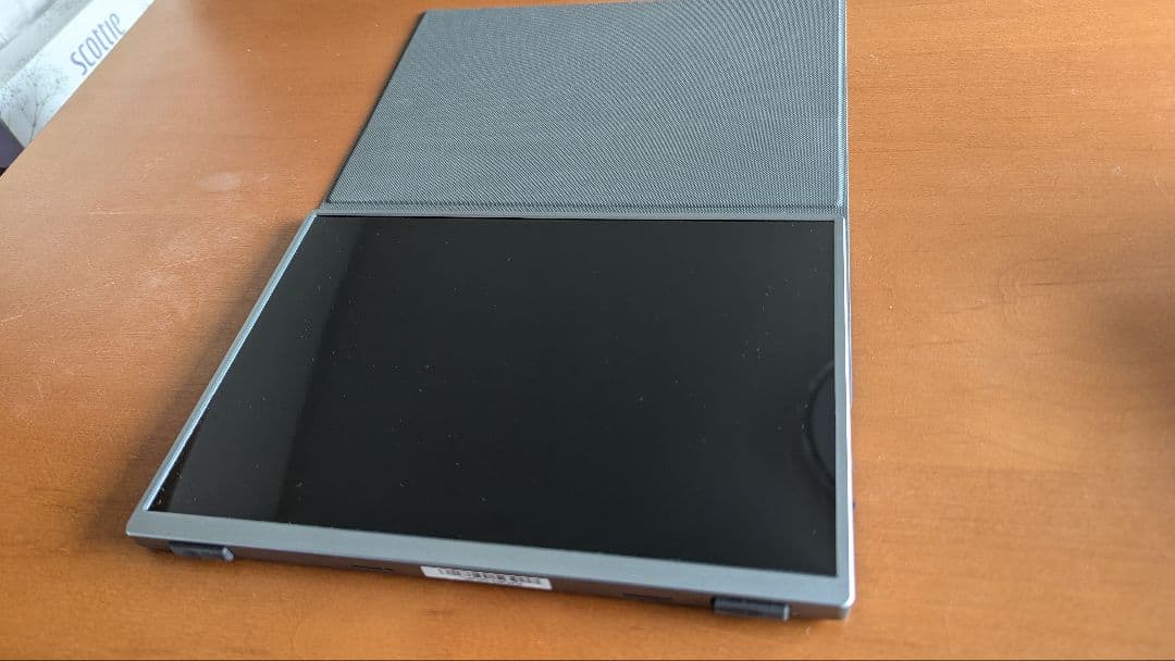 薄型グレー ディスプレイモニター本体