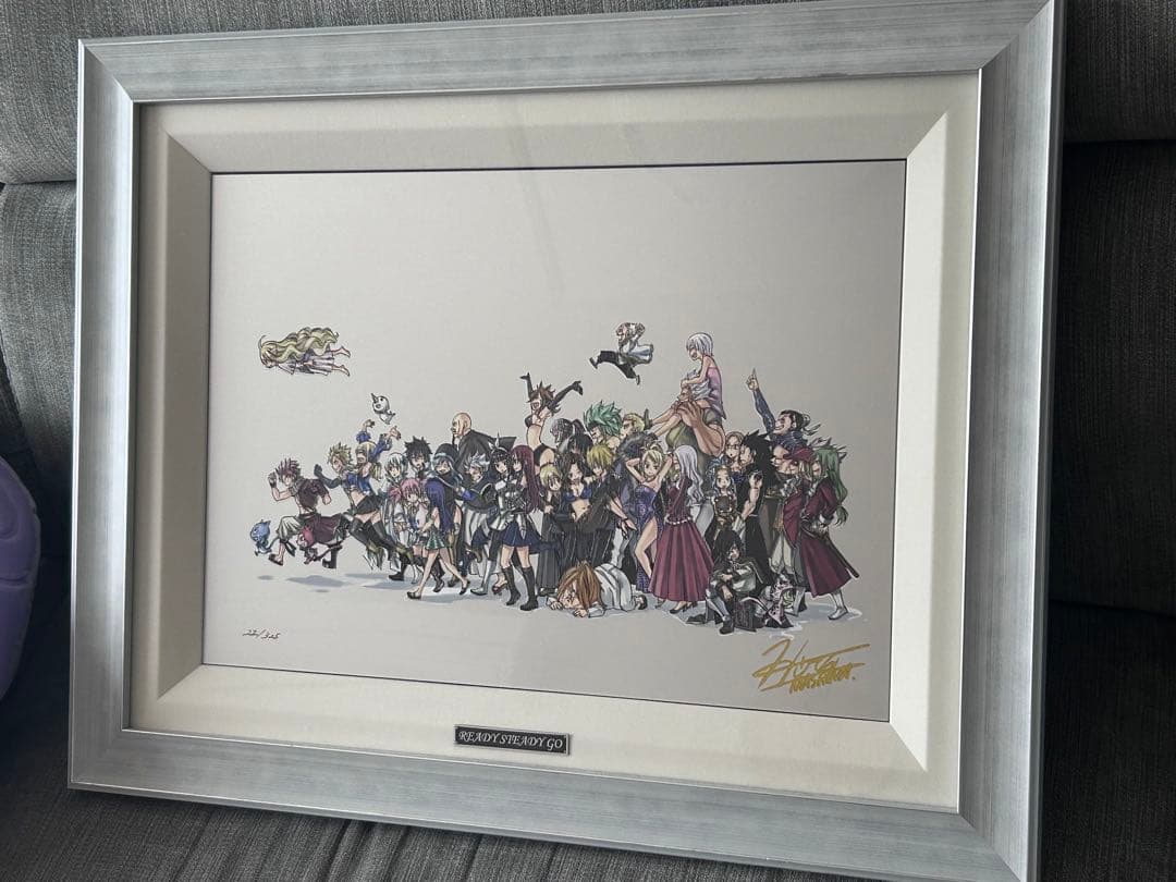 フェアリーテイル　版画　保証書付き