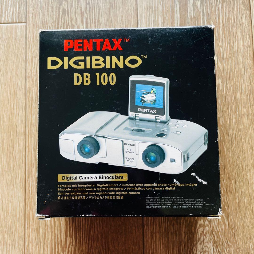 レア品【双眼鏡型デジカメ】PENTAXペンタックス DIGIBINO DB100
