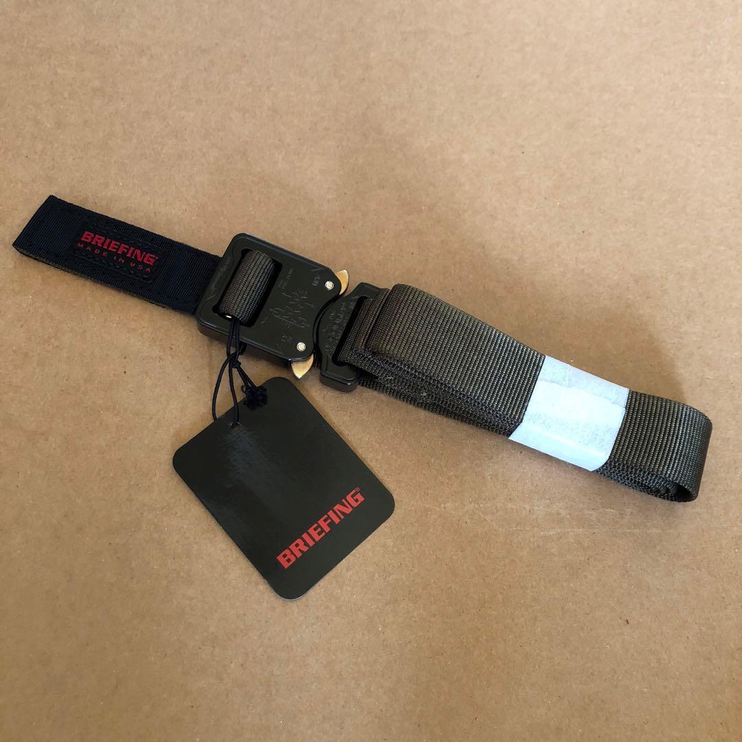 ブリーフィング　バックルベルト　グリーン　BRIEFING 新品未使用