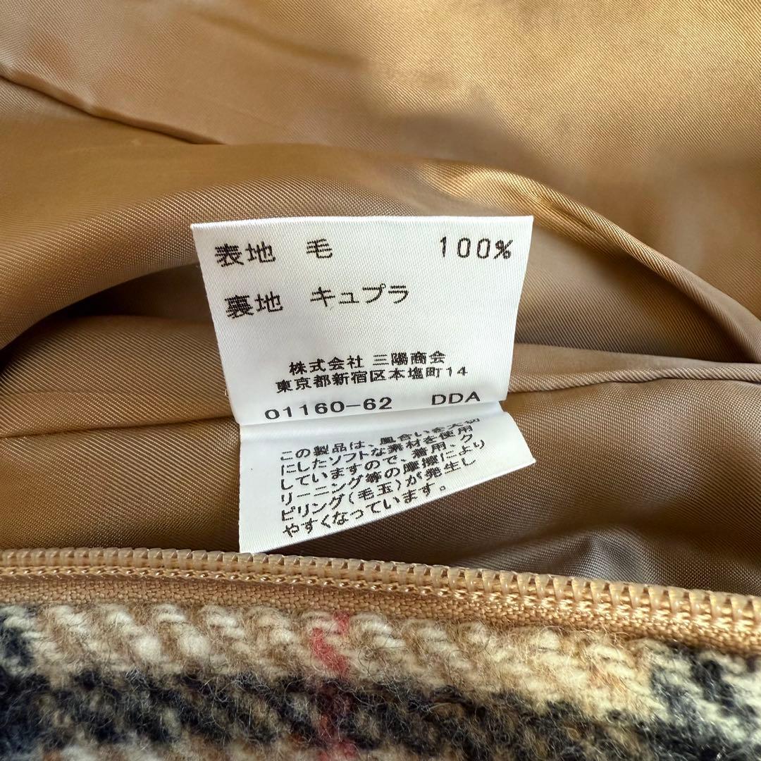 Burberry ノバチェック　ダッフルコート