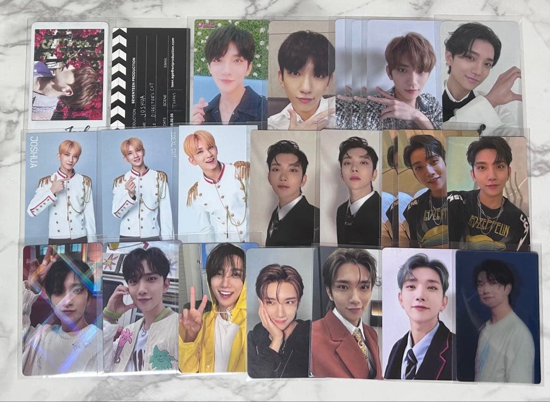 セブチ ジョシュア まとめ売り トレカ アクスタ