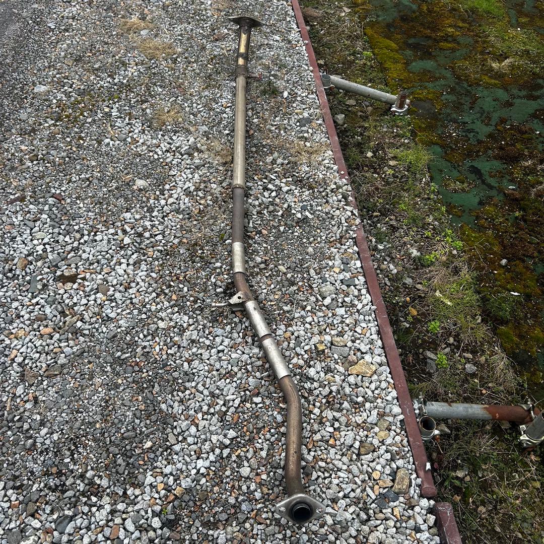 竜*聖様 プリウスα ステンレス中間ストレートマフラー