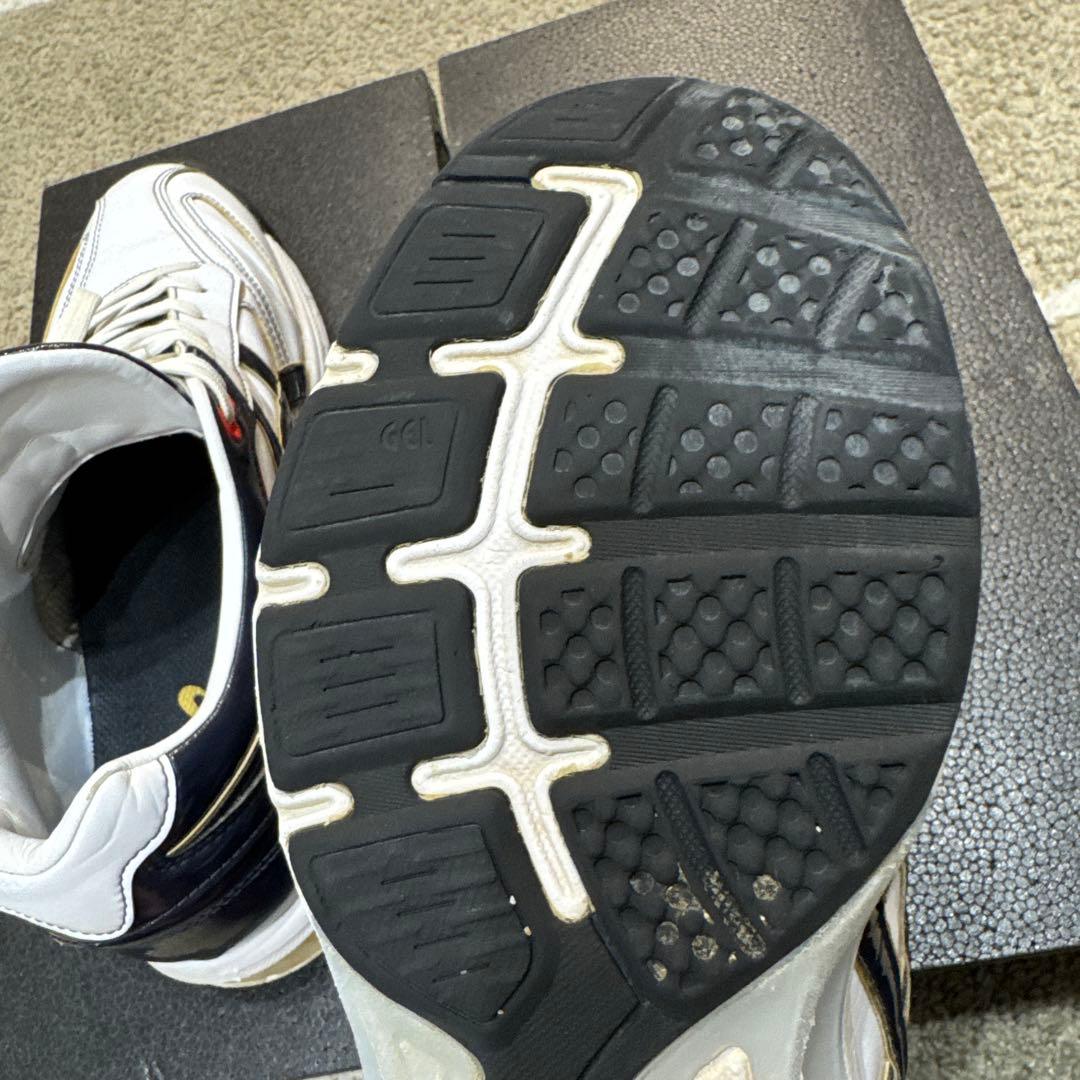 アシックス ゴールドステージトレーニングシューズ ホワイト/ネイビー/レッド