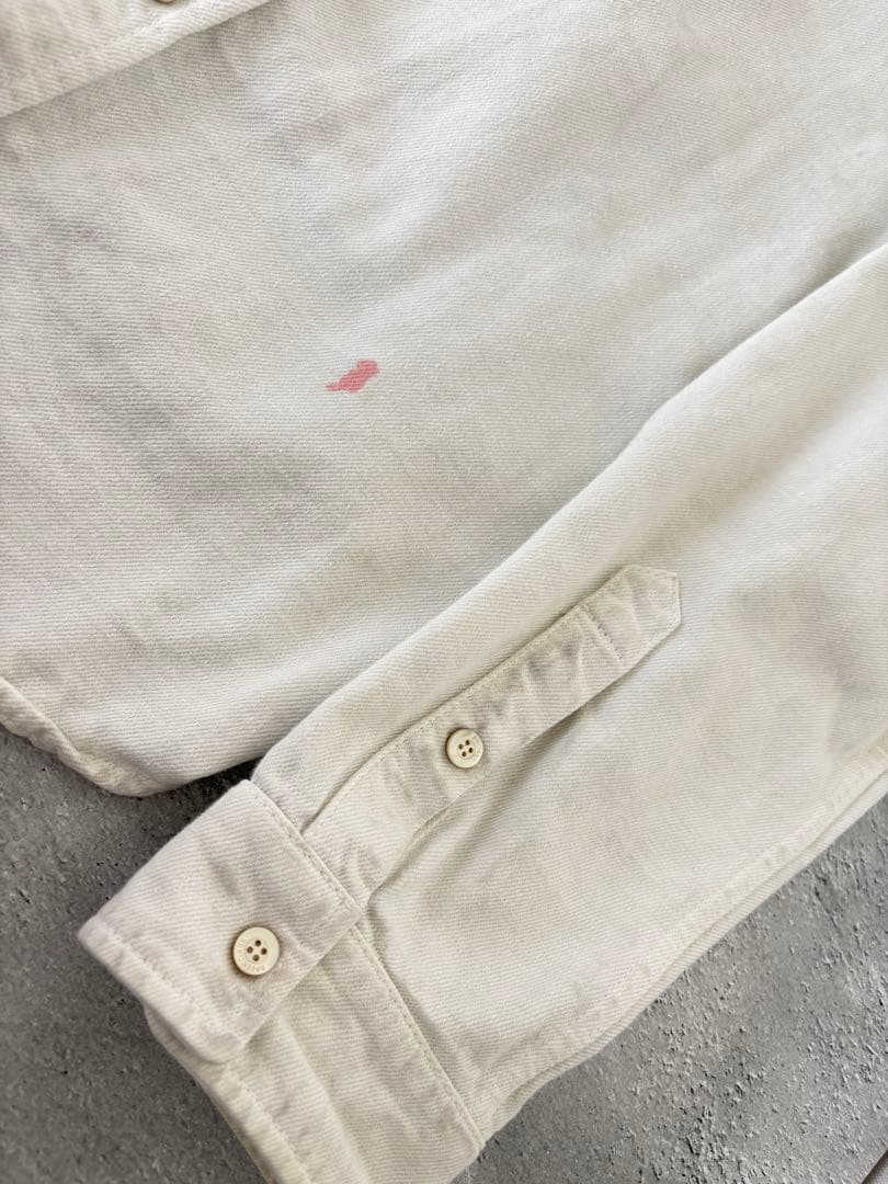 2022 BALENCIAGAバレンシアガ ペイント加工シャツ M