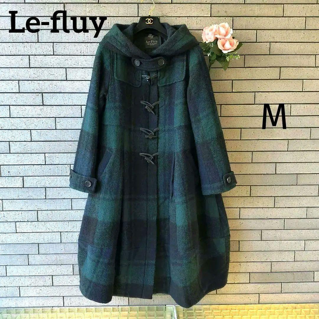 ❤【レフリー】✨美品　ダッフルコート　タータンチェック　バルーン　M