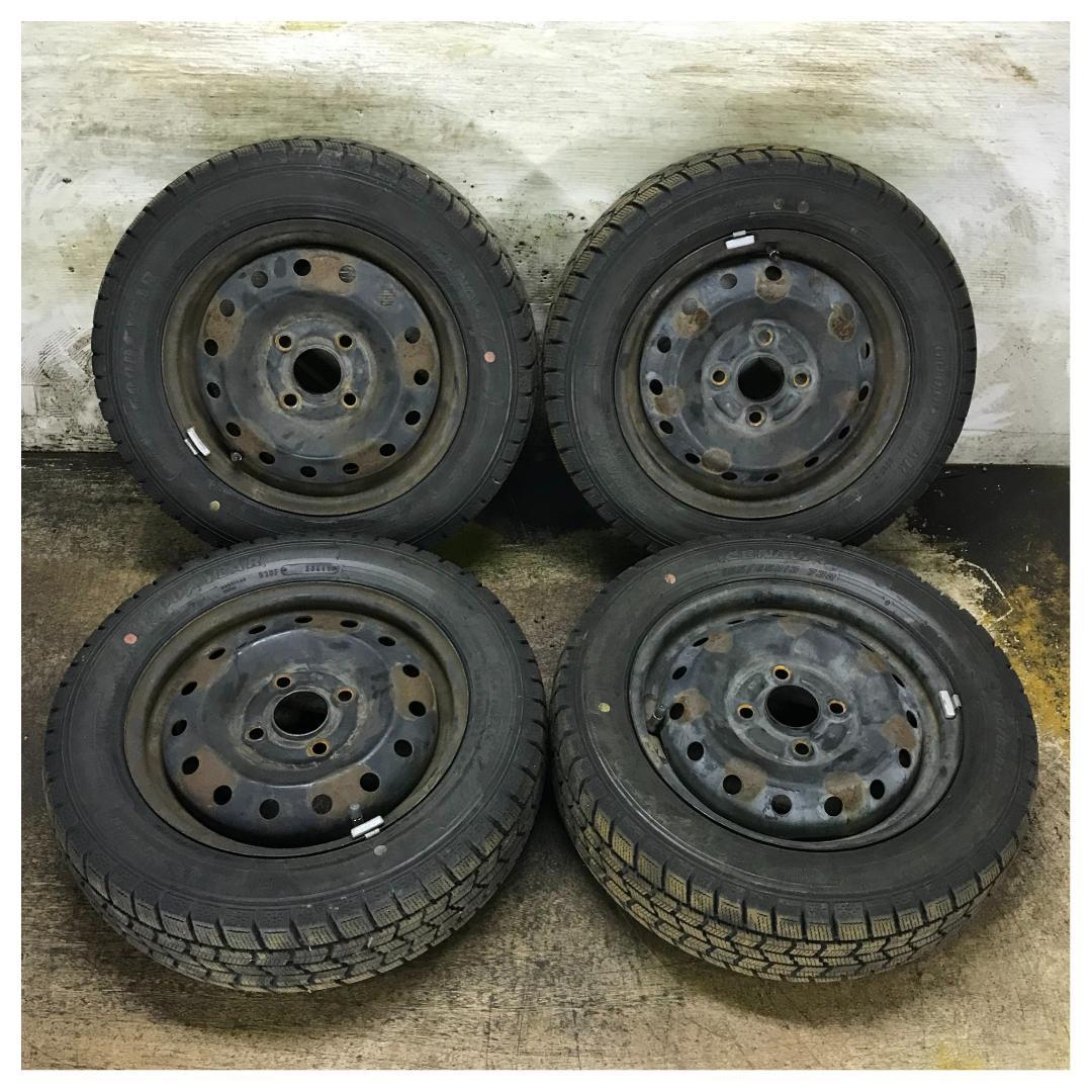 139 GOODYEAR 155/65R13 8.5分目 スタッドレス