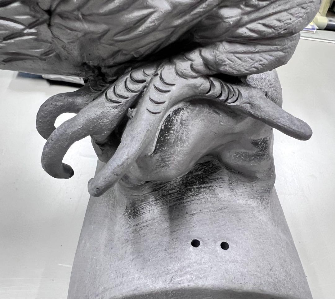 飾瓦 鷹 鳥よけ カラスよけ 瓦