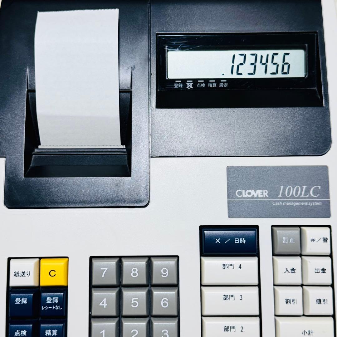 クローバー CLOVER 100LC レジスター