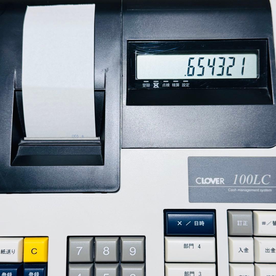 クローバー CLOVER 100LC レジスター
