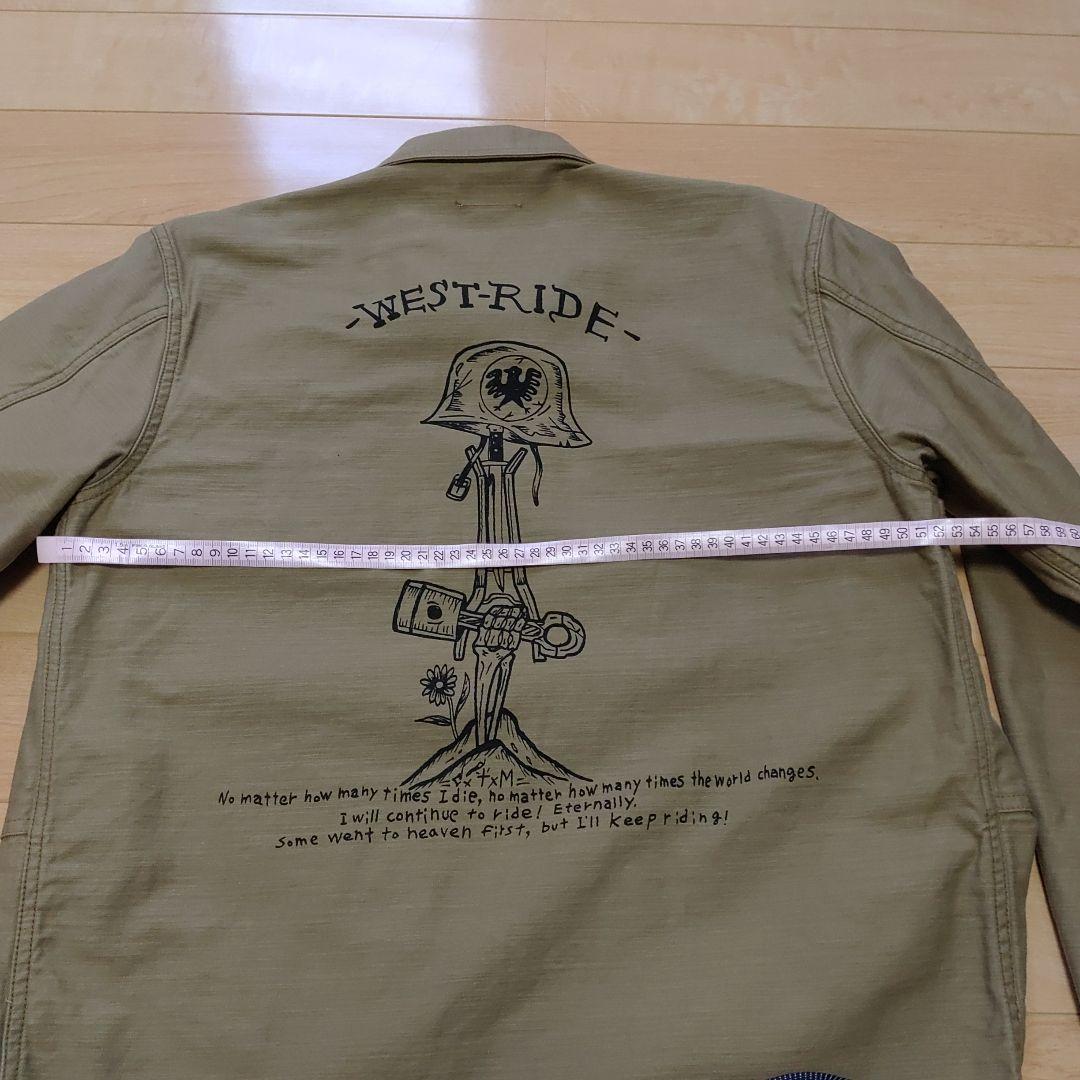 美品ウエストライド　WESTRIDE 24SS 「W-44 JACKET」38M