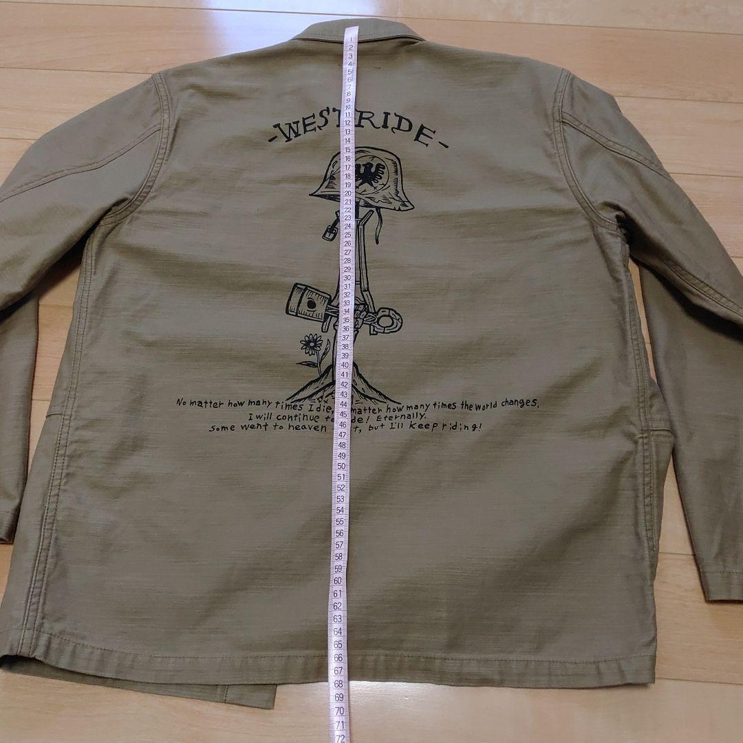 美品ウエストライド　WESTRIDE 24SS 「W-44 JACKET」38M