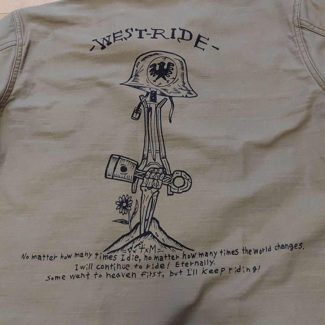 美品ウエストライド　WESTRIDE 24SS 「W-44 JACKET」38M