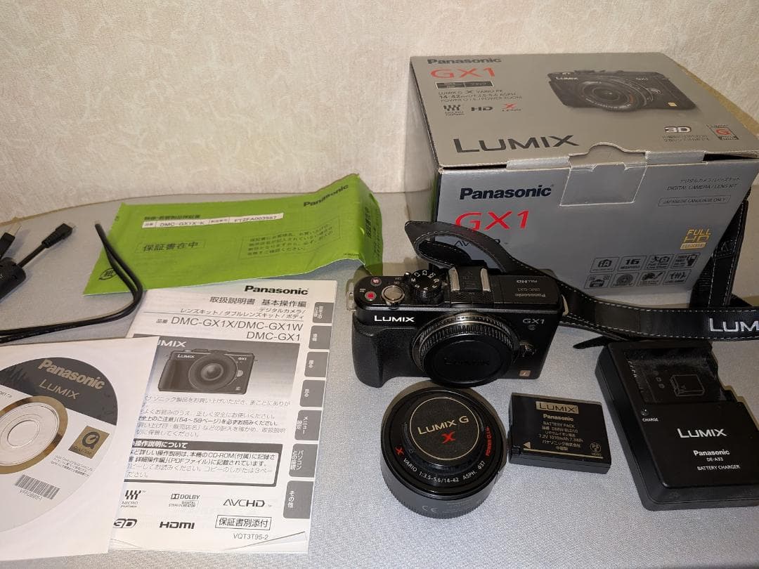 Panasonic LUMIX GX1電動ズームレンズキットDMC-GX1X-K