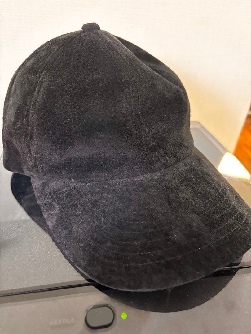 Suede 6panel Cap ブラック　ovy kaja deci