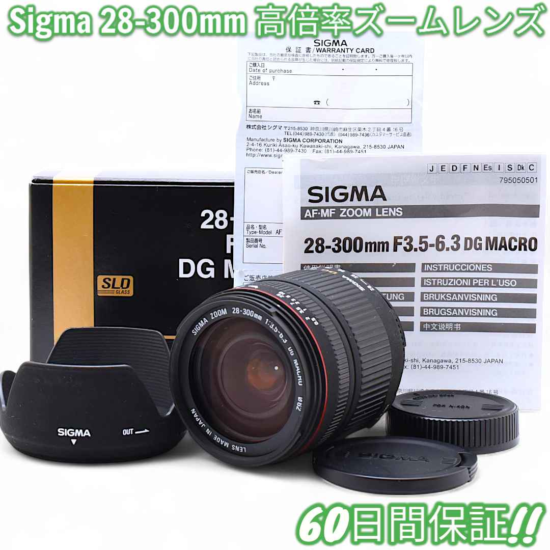 レンズ(ズーム) Nikon Sigma 28-300mm F3.5-6.3 DG #8625