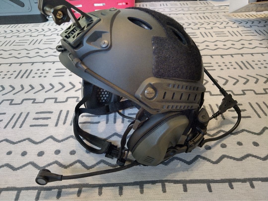 ヘッドセット(ヘルメット付)