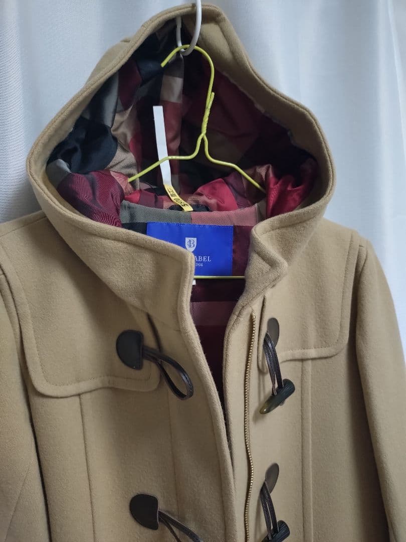 【クリーニング済】ブルーレーベルクレストブリッジ ダッフル コート キャメル M