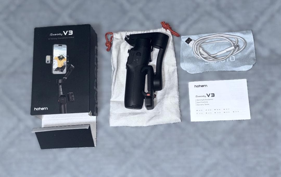 hohem Steady V3 スマホスタビライザー