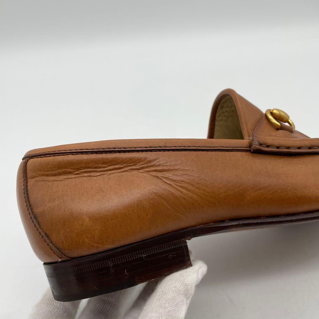 GUCCI グッチ　ローファー　ホースビット　革靴　スリッポン