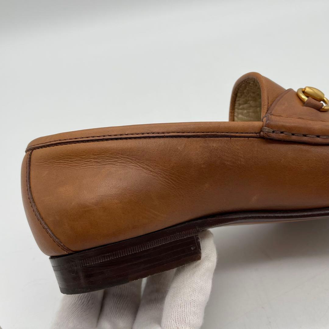 GUCCI グッチ　ローファー　ホースビット　革靴　スリッポン