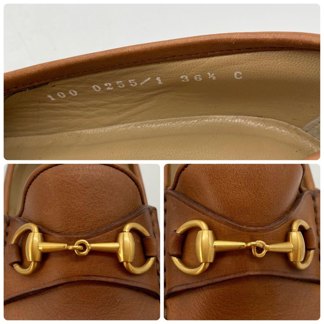 GUCCI グッチ　ローファー　ホースビット　革靴　スリッポン