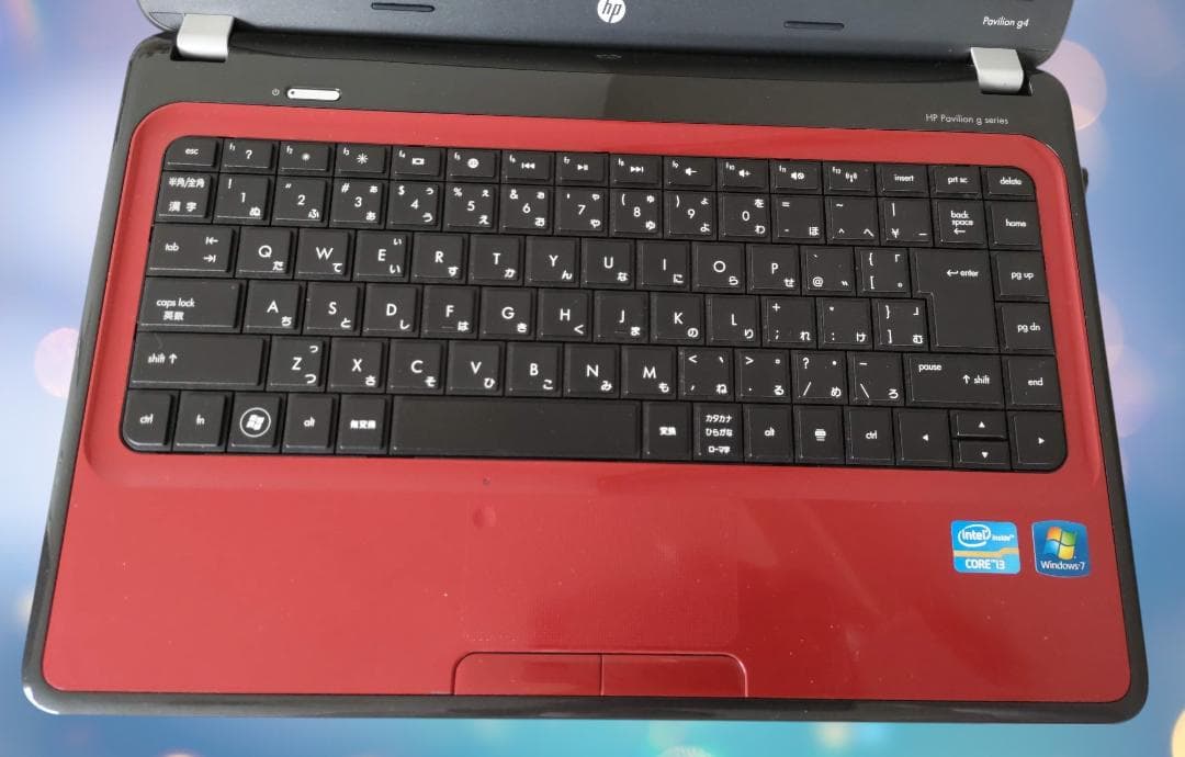 ⑫【すぐ使える！】HP人気モデル！ノートPC 人気の赤！Win11 新品SSD！