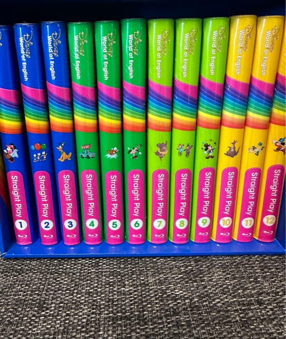 最新版　DWE ストレートプレイ　ディズニー英語　【10本未開封】