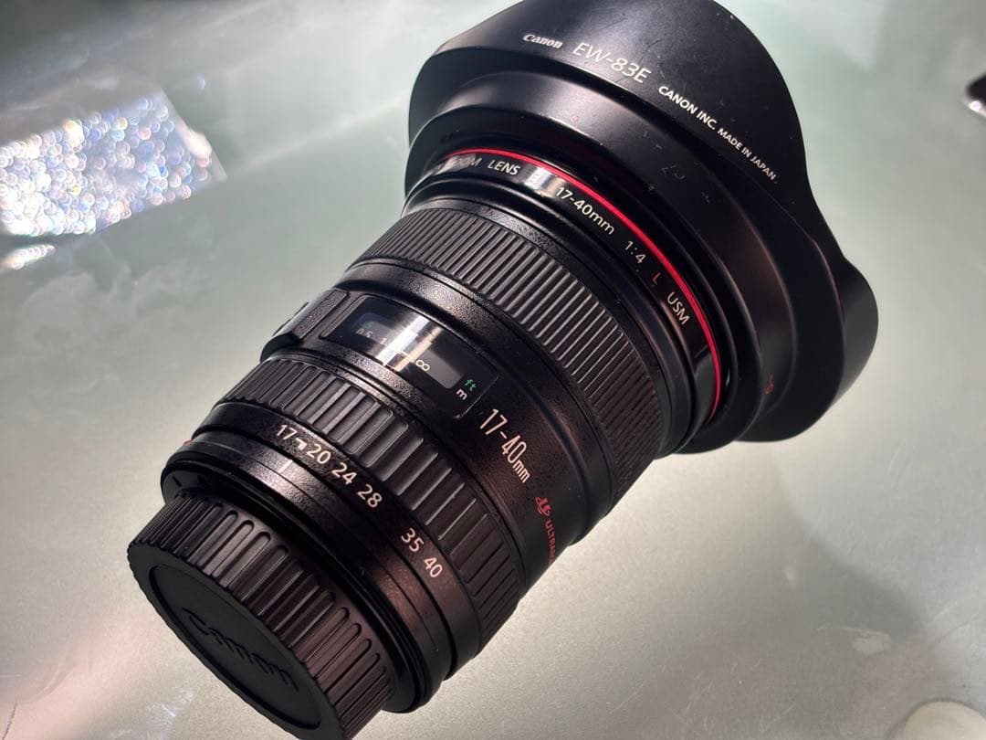 Canon EF17-40mm F4L USM ズームレンズ