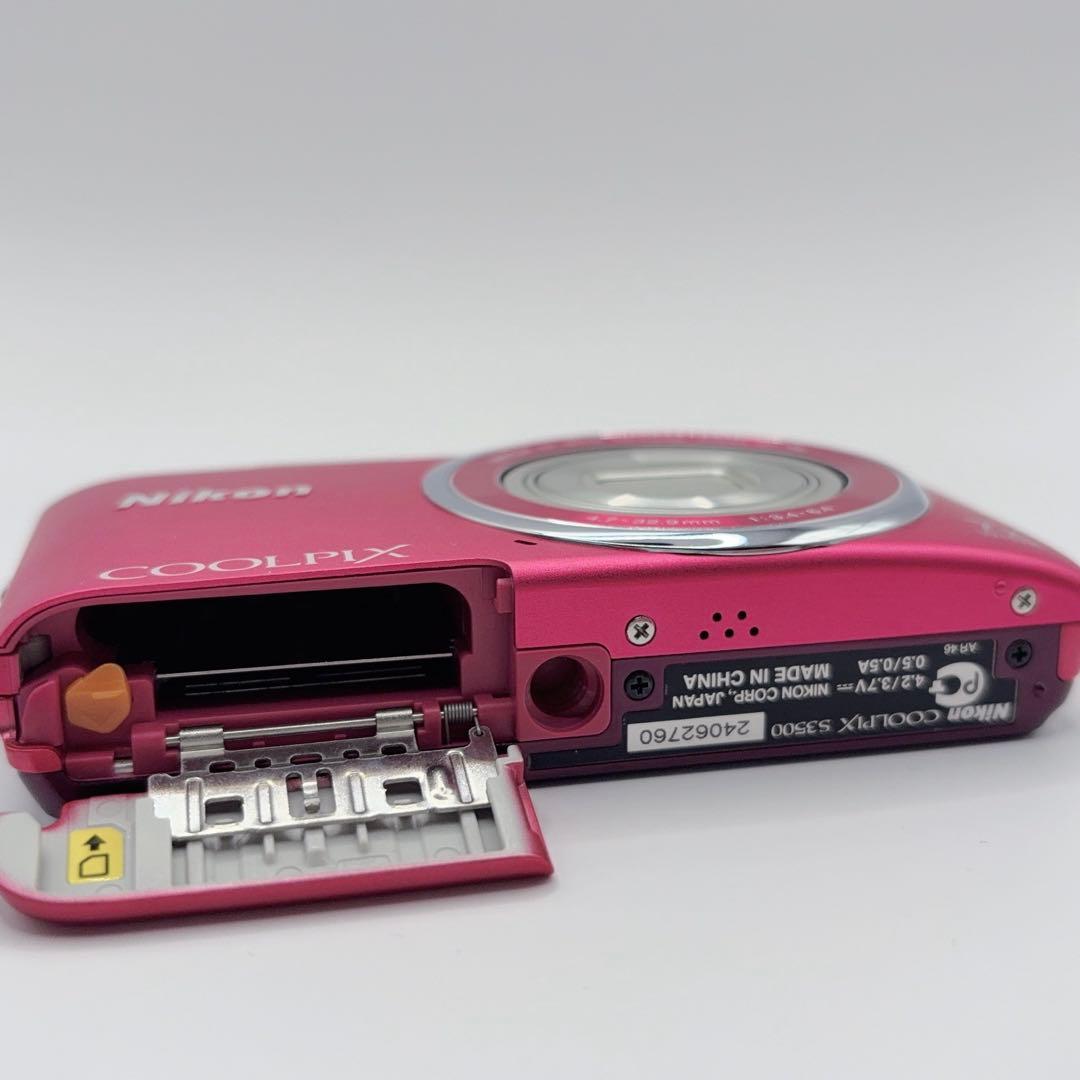 Nikon COOLPIX S3500 コンパクトデジタルカメラ ピンク